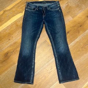 Silver Bootcut Jeans